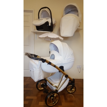 Exclusive AZZURO LEATHER Travel System